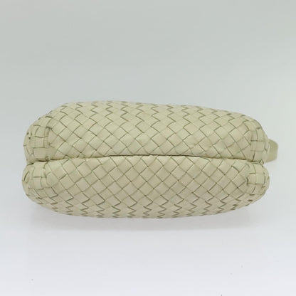 Bottega Veneta Intrecciato Handbag Intrecciato, White, Leather, Handbag