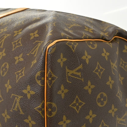 Louis Vuitton Keepall Monogram, Brown, Canvas, Travel Bag