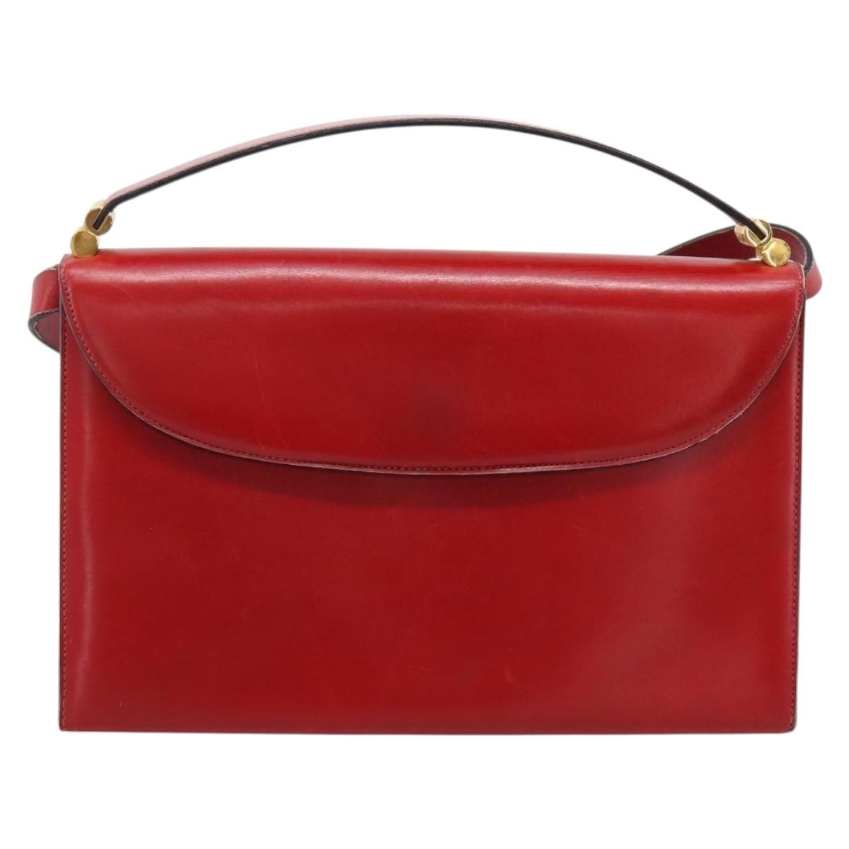 Christian Dior Handbag Leather, Red, Leather, Handbag