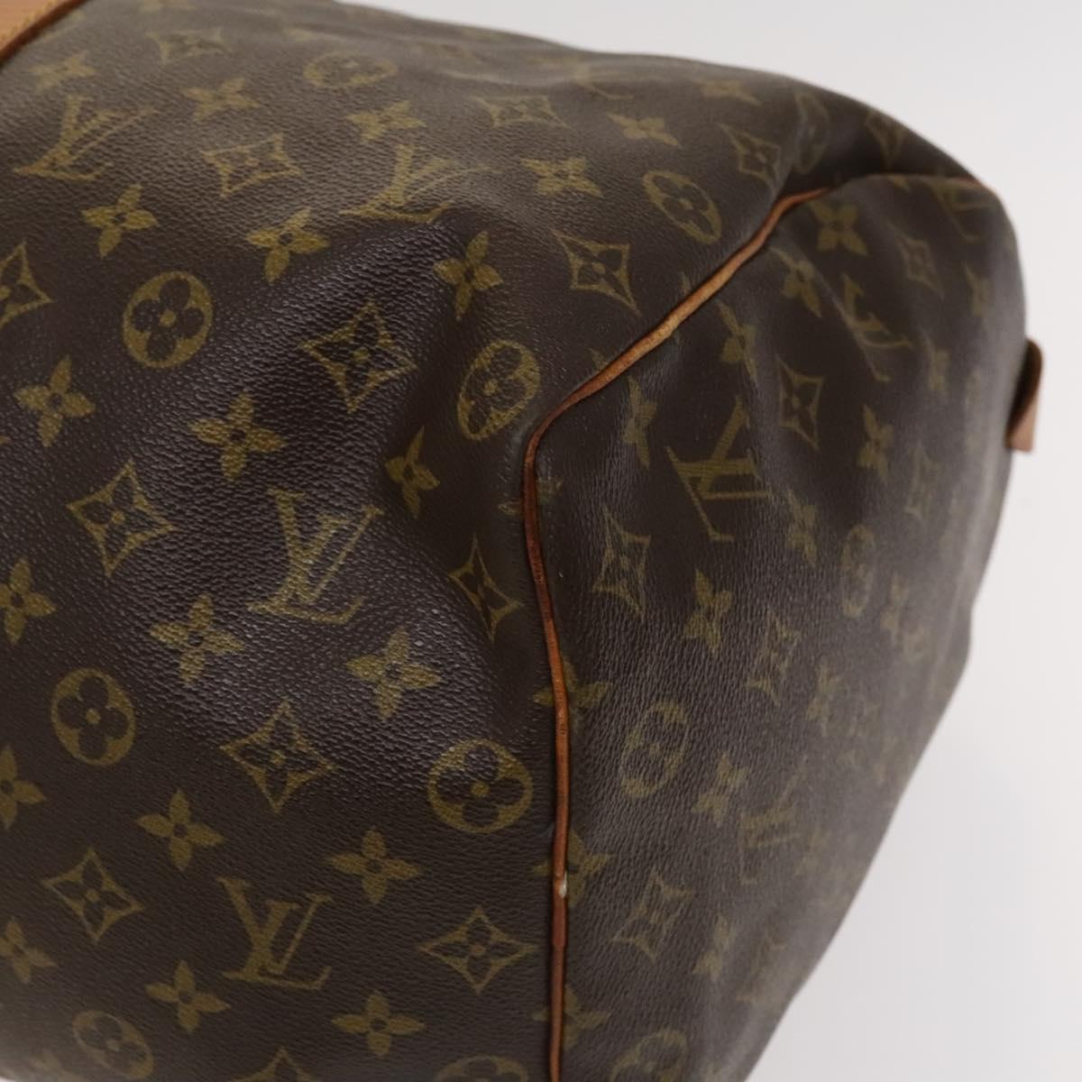 Louis Vuitton Keepall 50, Brown, Canvas, travel
