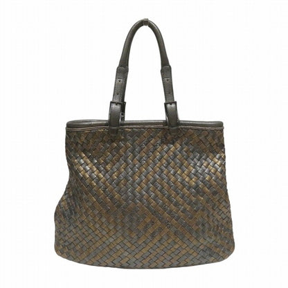 Bottega Veneta Intrecciato, Brown, Leather, tote