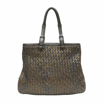 Bottega Veneta Intrecciato, Brown, Leather, tote