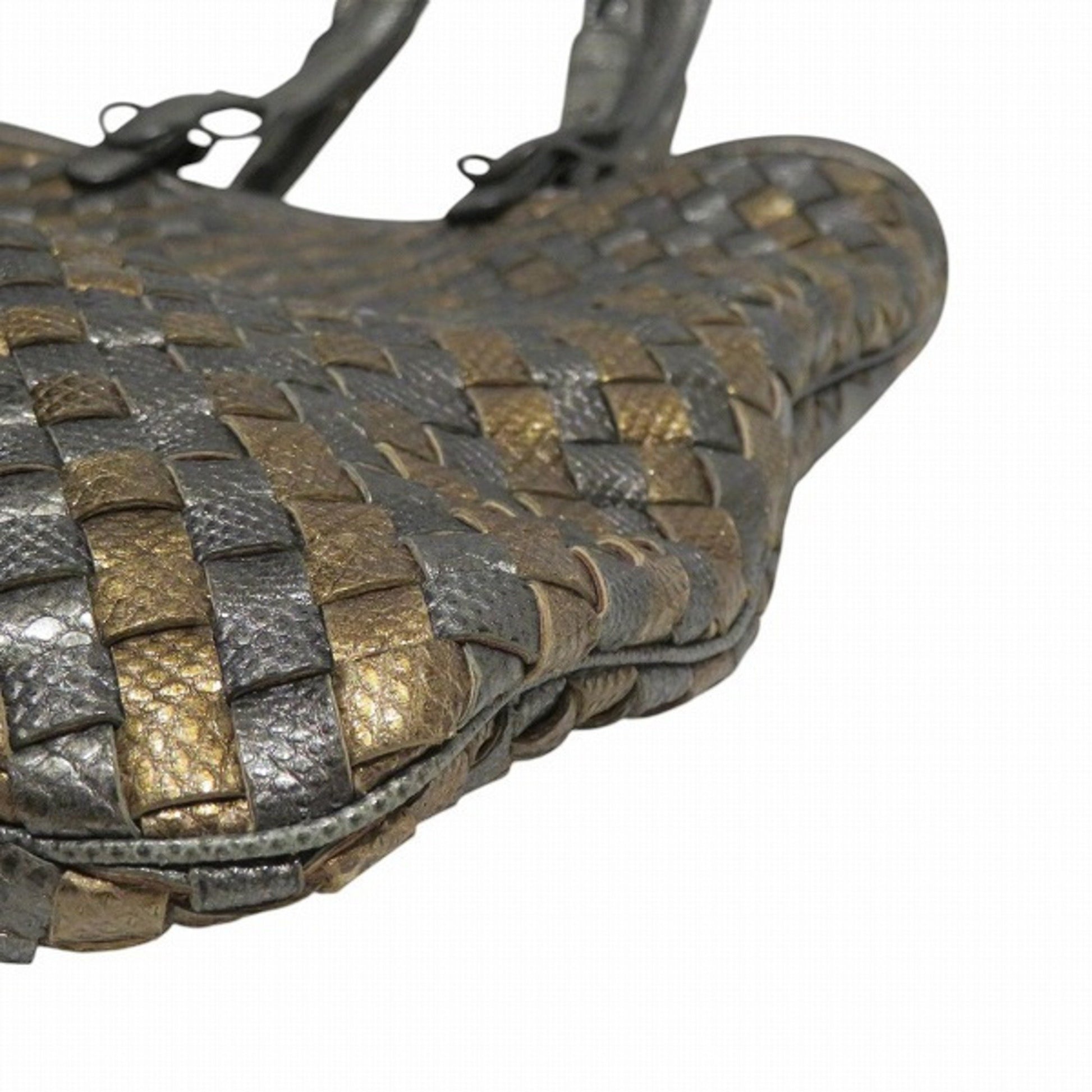 Bottega Veneta Intrecciato, Brown, Leather, tote