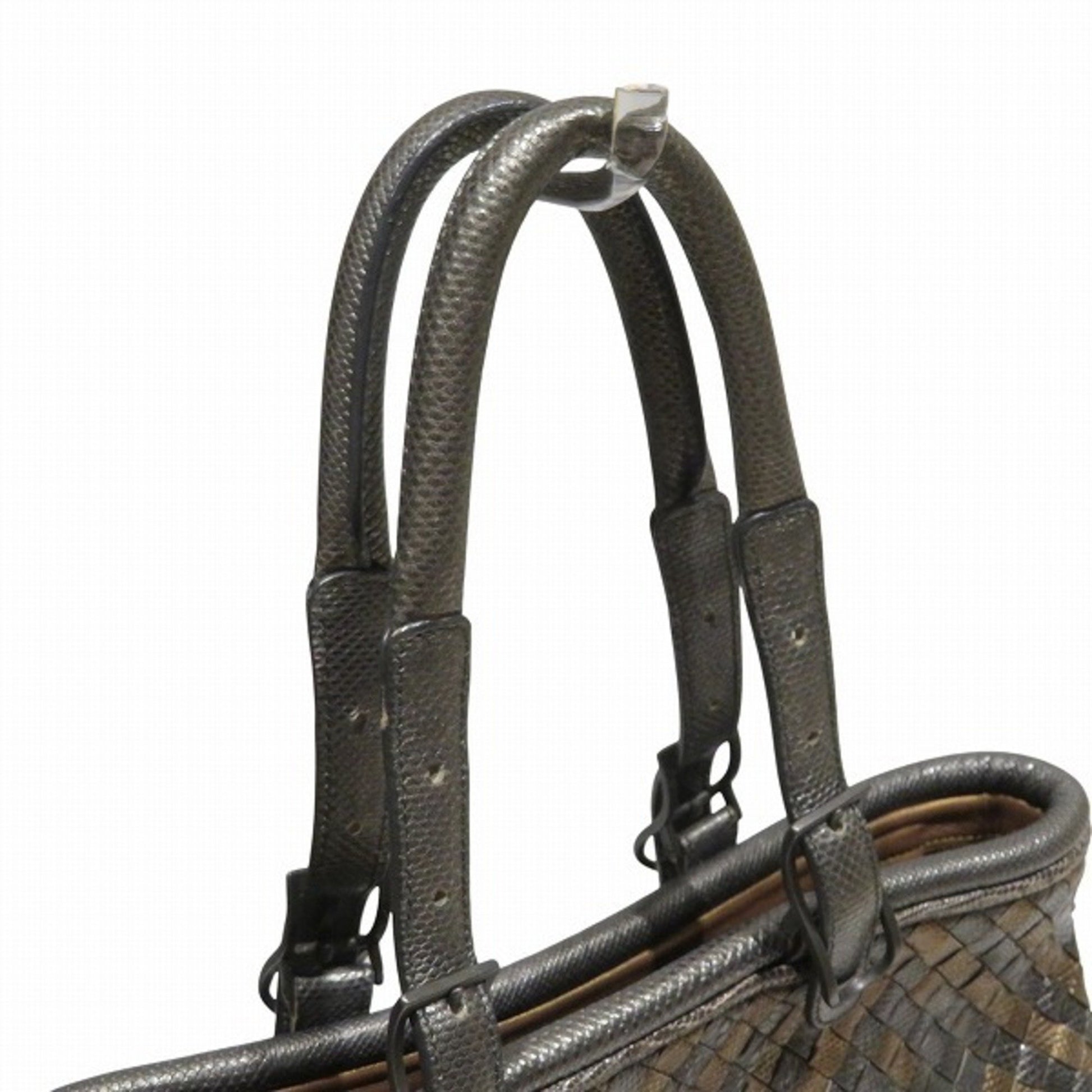 Bottega Veneta Intrecciato, Brown, Leather, tote