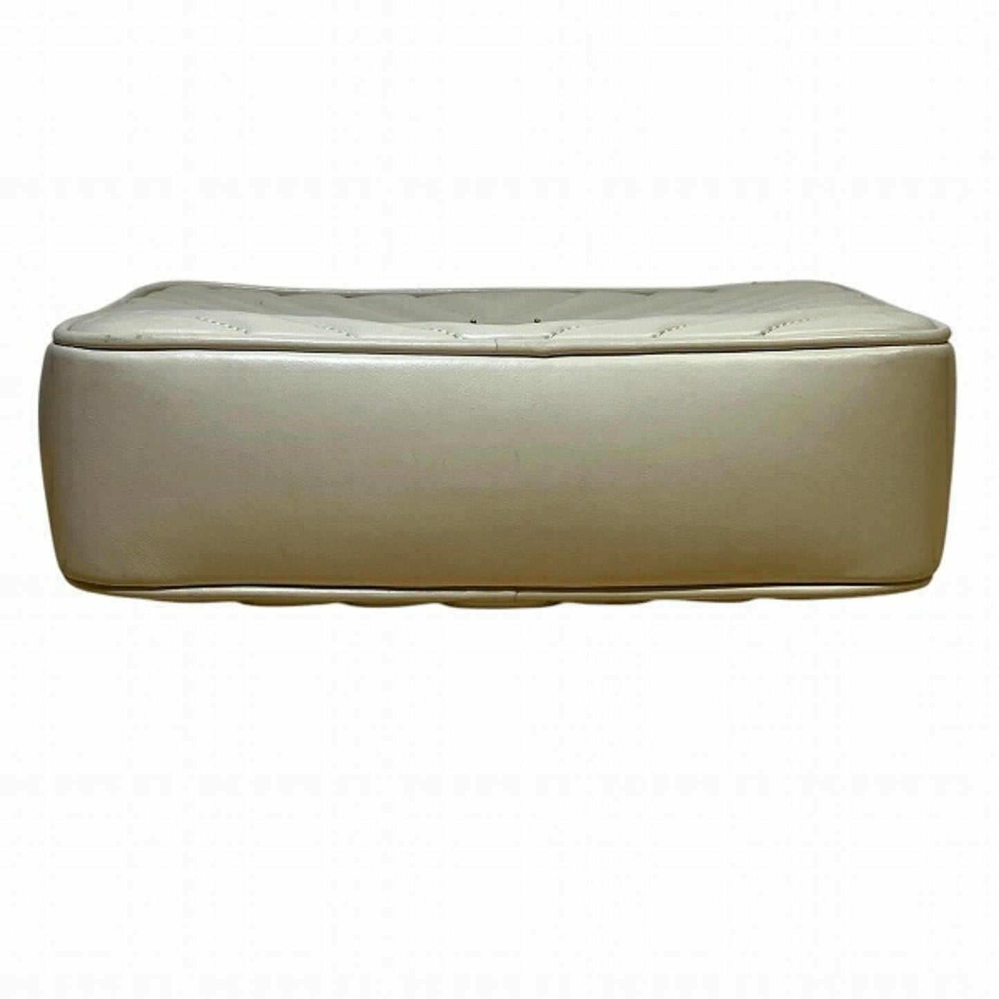 Saint Laurent Camera Lou, Beige, Leather, shoulder