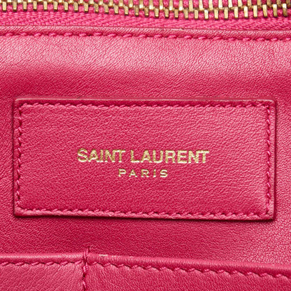 Saint Laurent Y line, Pink, Leather, handbag