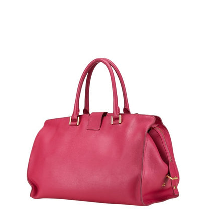 Saint Laurent Y line, Pink, Leather, handbag