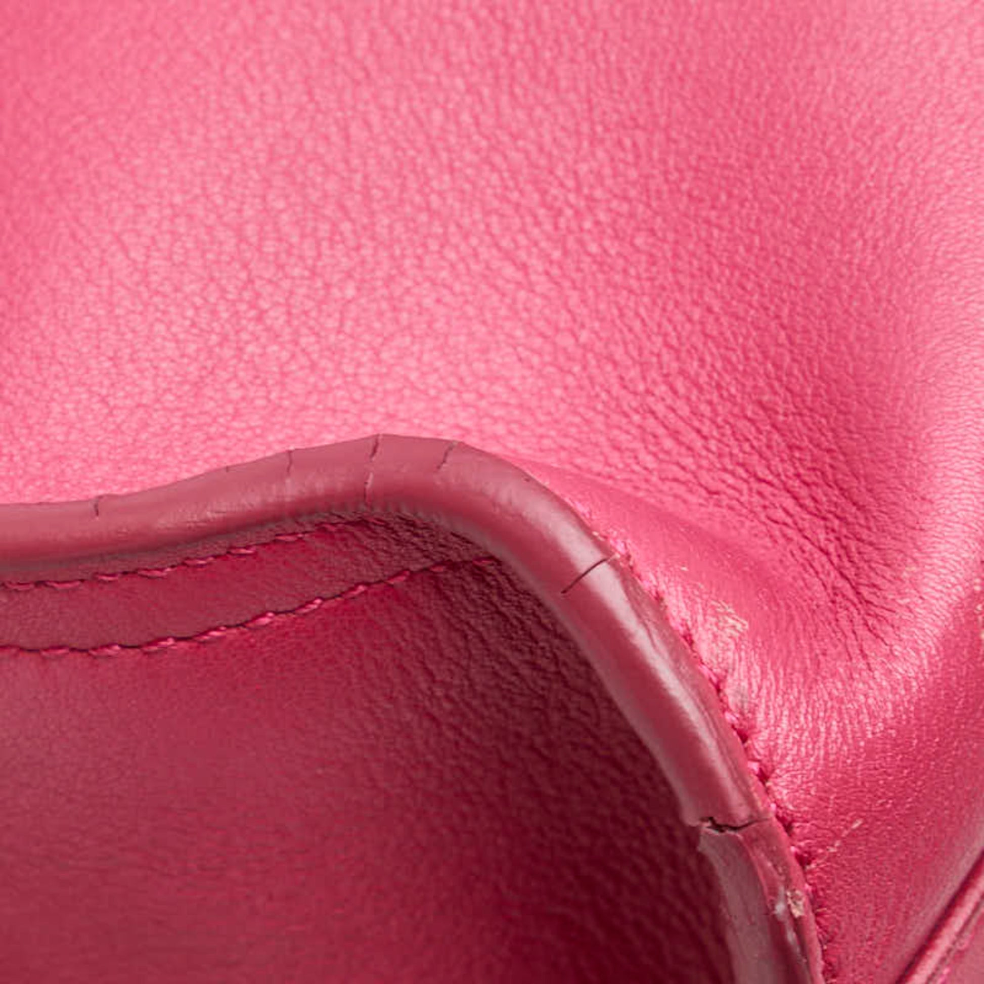 Saint Laurent Y line, Pink, Leather, handbag