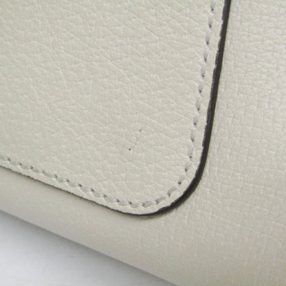 Gucci Sherry, White, Leather, shoulder