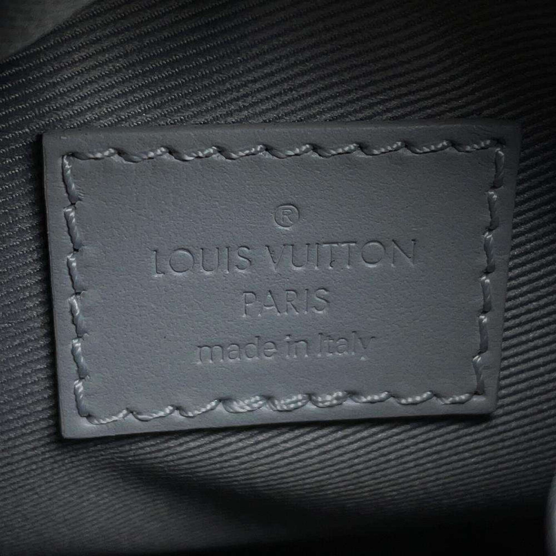 Louis Vuitton, Grey, Canvas, clutch