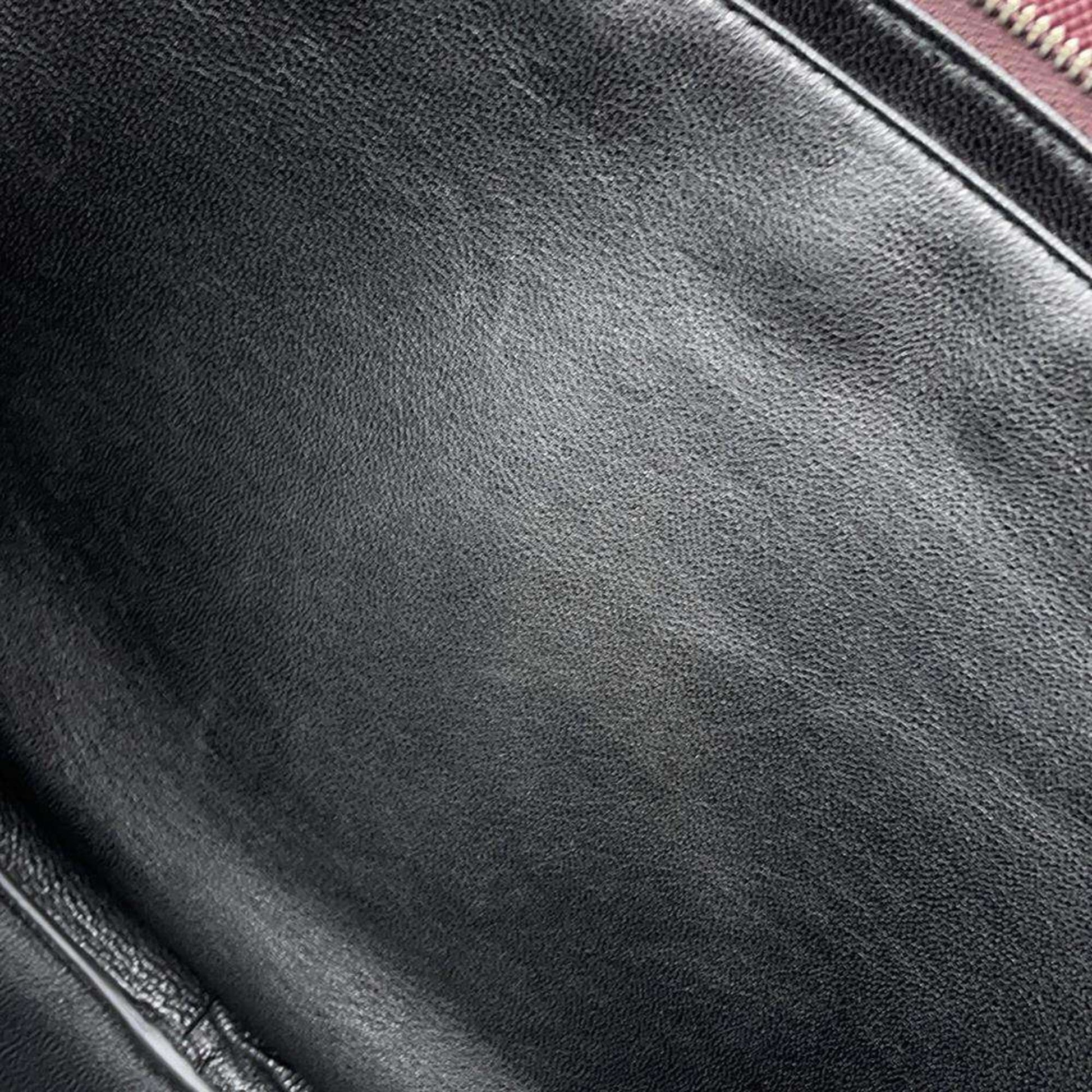 Prada Saffiano, Burgundy, Leather, shoulder