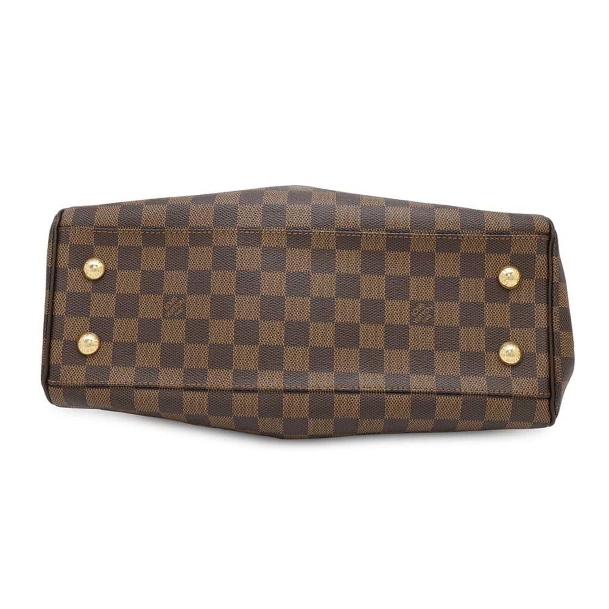 Louis Vuitton Trevi, Brown, Canvas, handbag