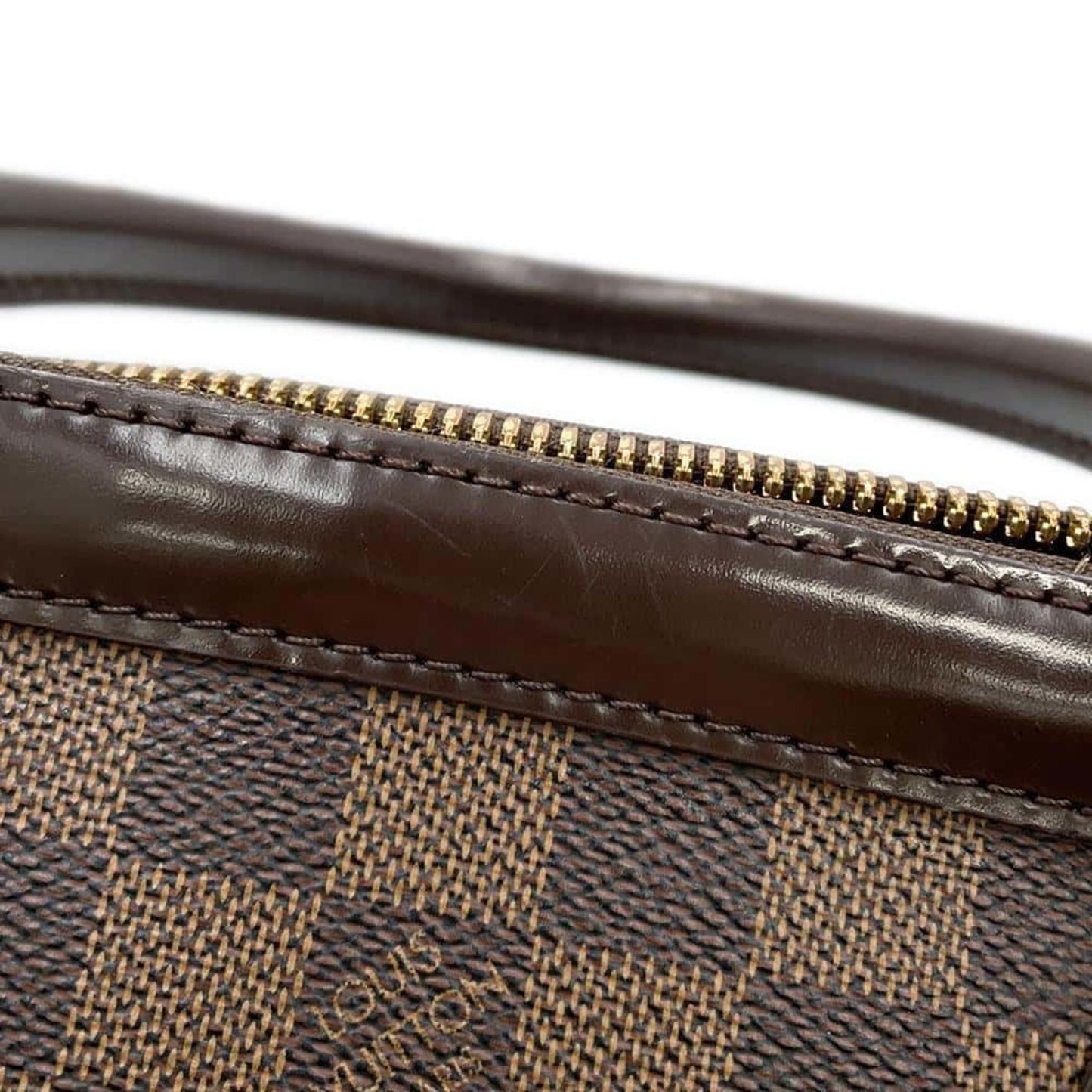 Louis Vuitton Trevi, Brown, Canvas, handbag