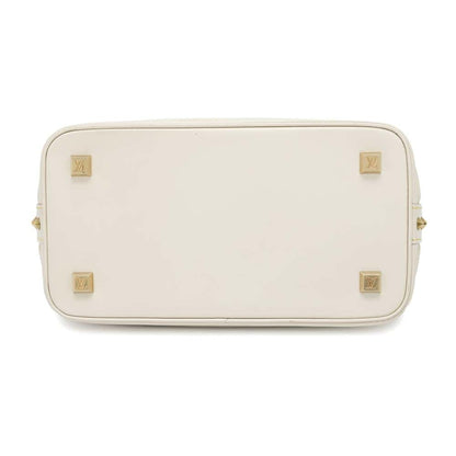Louis Vuitton Lockit, White, Leather, handbag