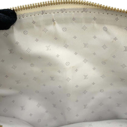 Louis Vuitton Lockit, White, Leather, handbag