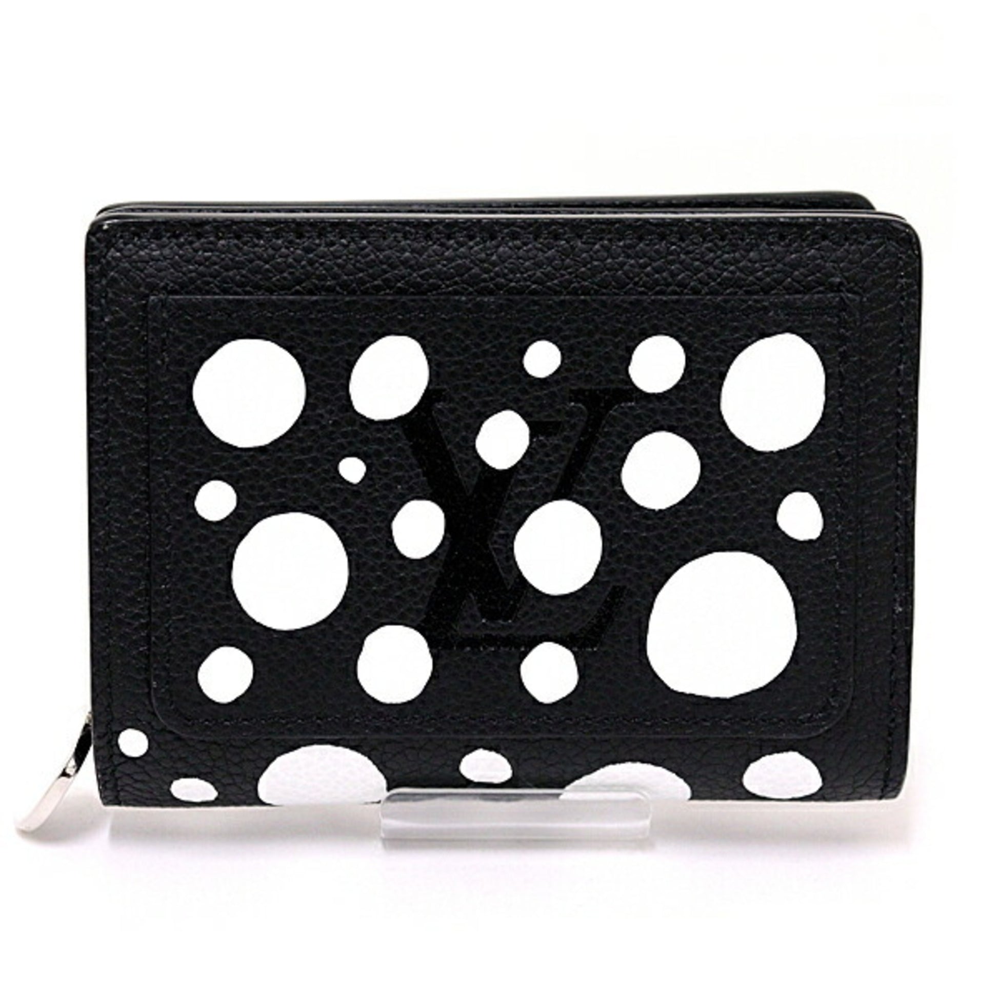 Louis Vuitton Cléa, Black, Leather, wallet
