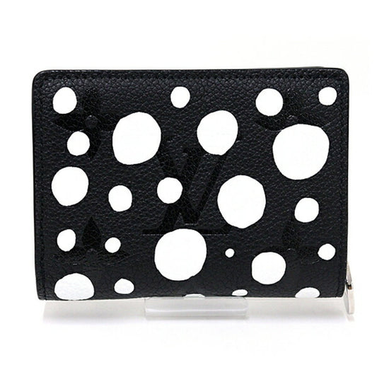Louis Vuitton Cléa, Black, Leather, wallet
