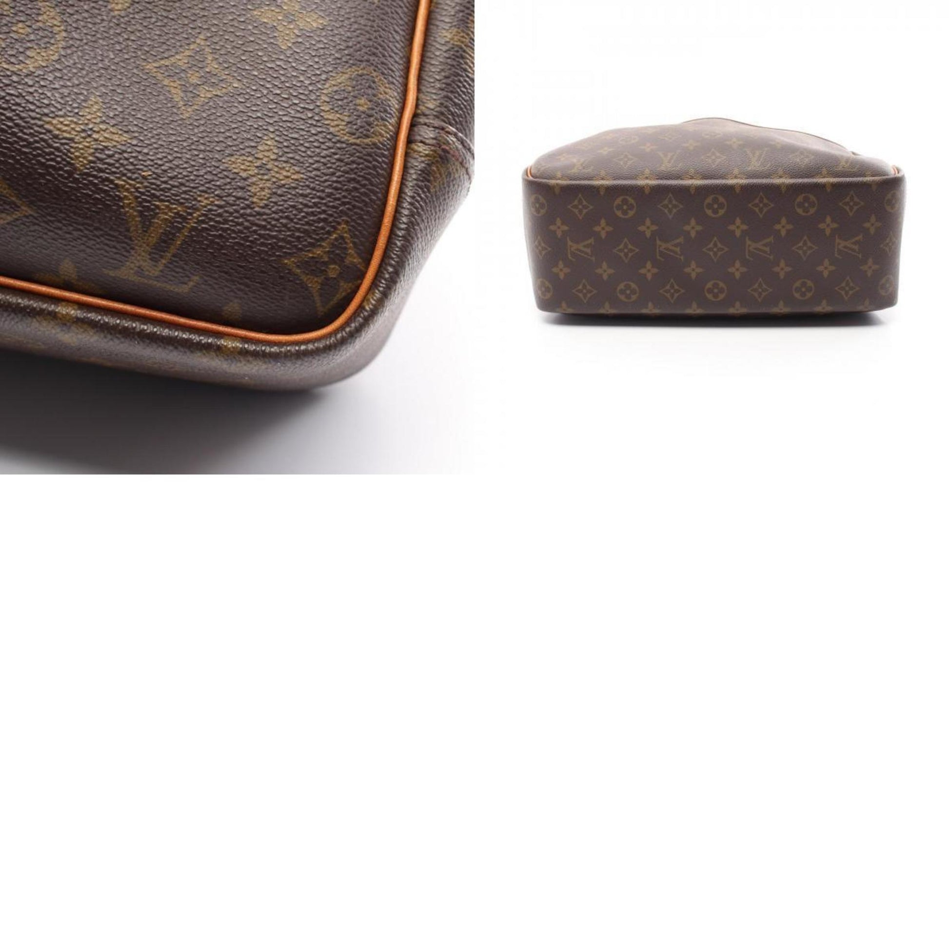 Louis Vuitton Deauville, Brown, Canvas, handbag