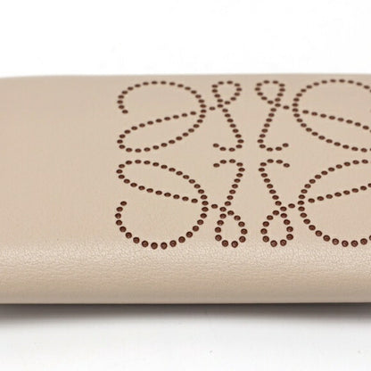 Loewe Anagram, Grey, Leather, wallet