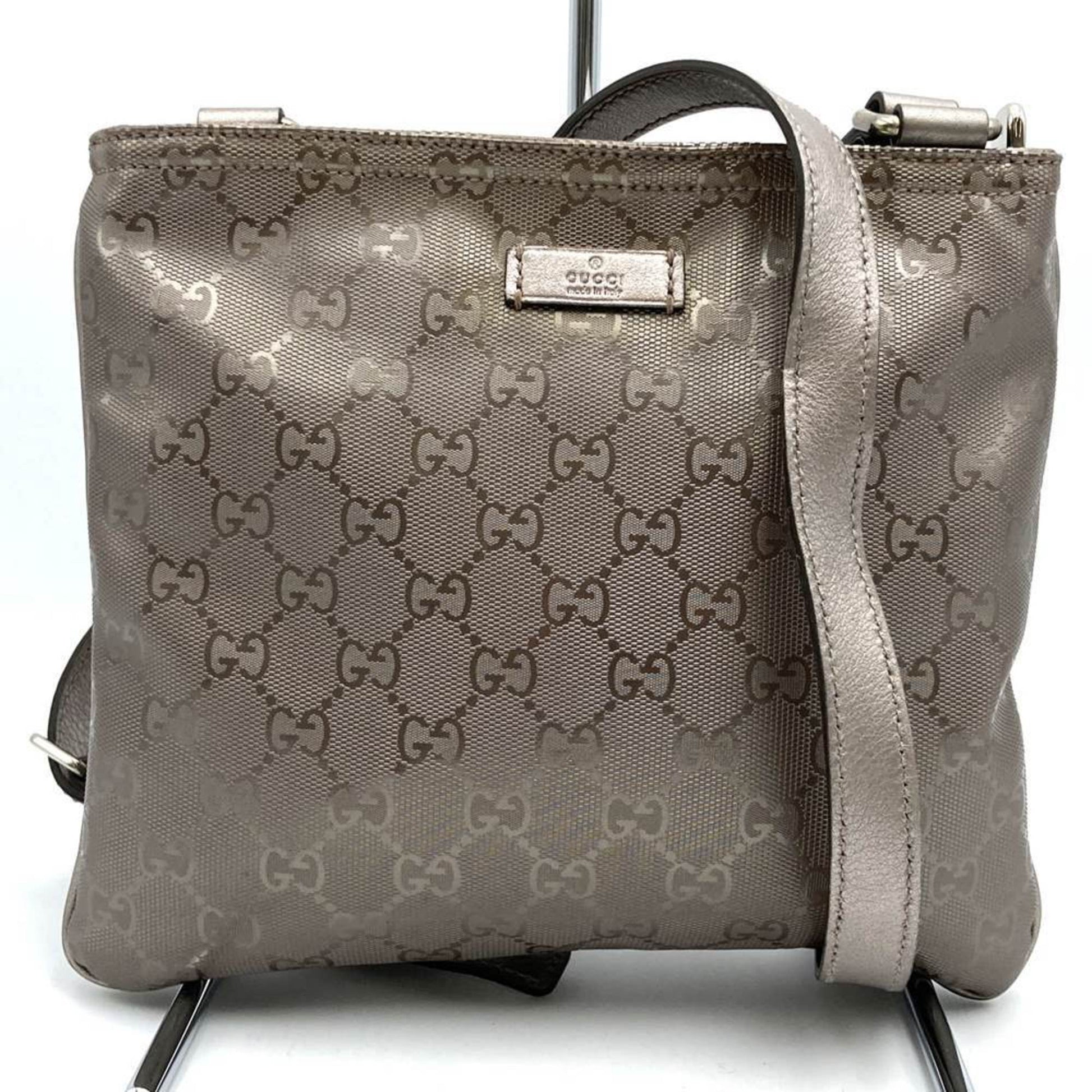 Gucci imprime, Pink, Canvas, shoulder