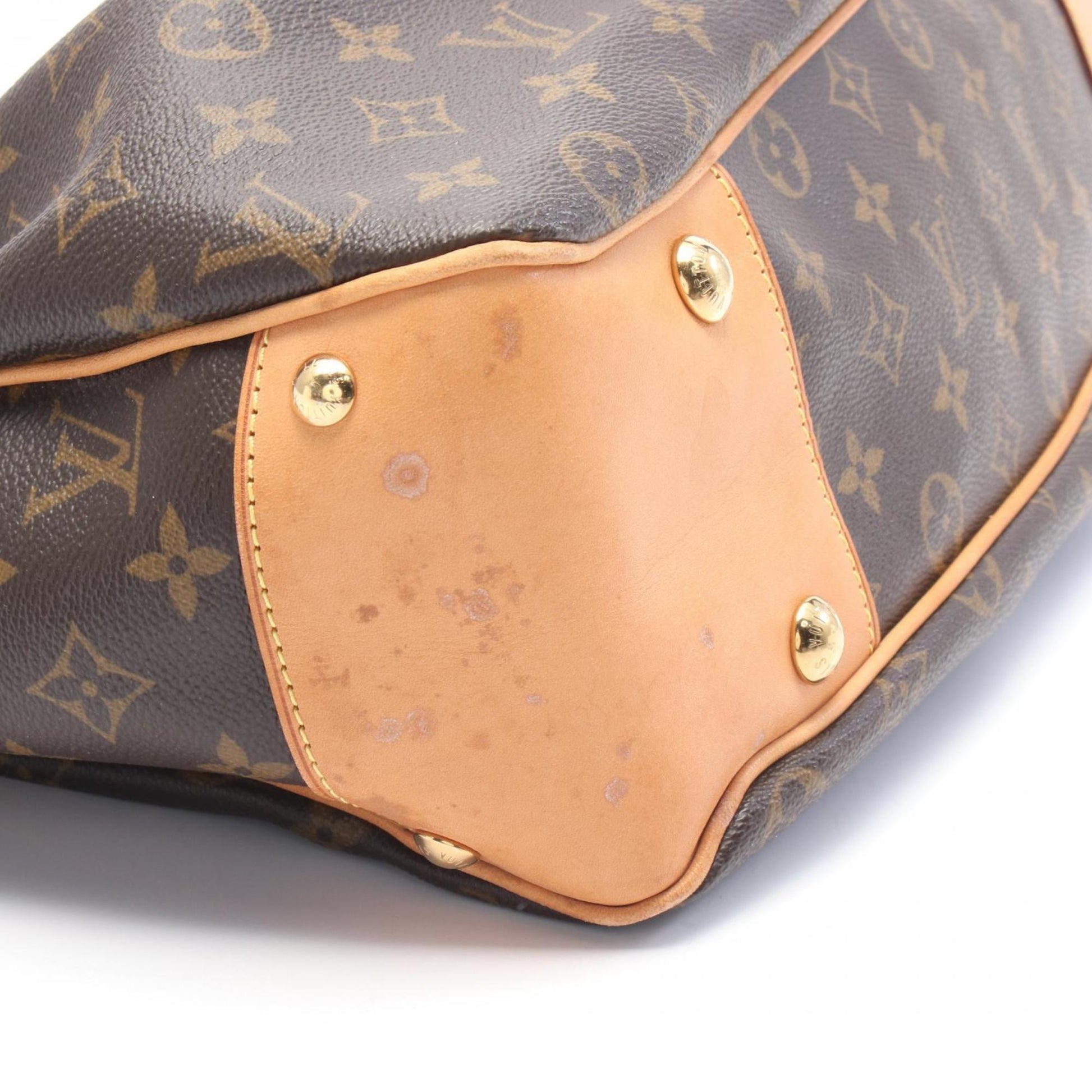 Louis Vuitton Boetie, Brown, Canvas, shoulder