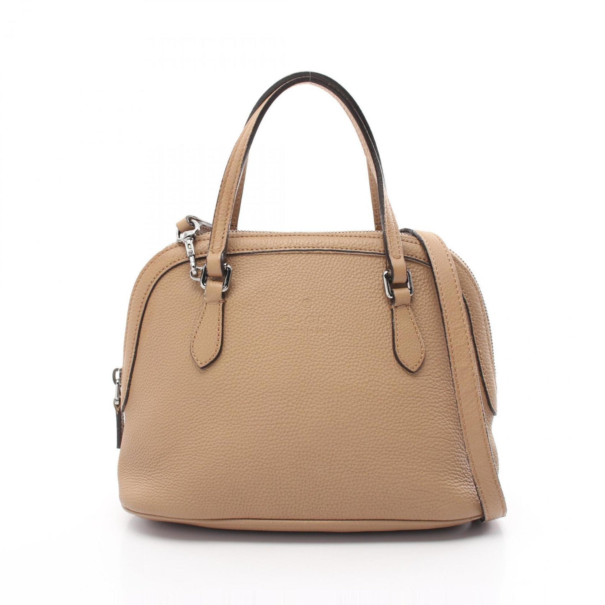 Gucci Dome, Beige, Leather, handbag
