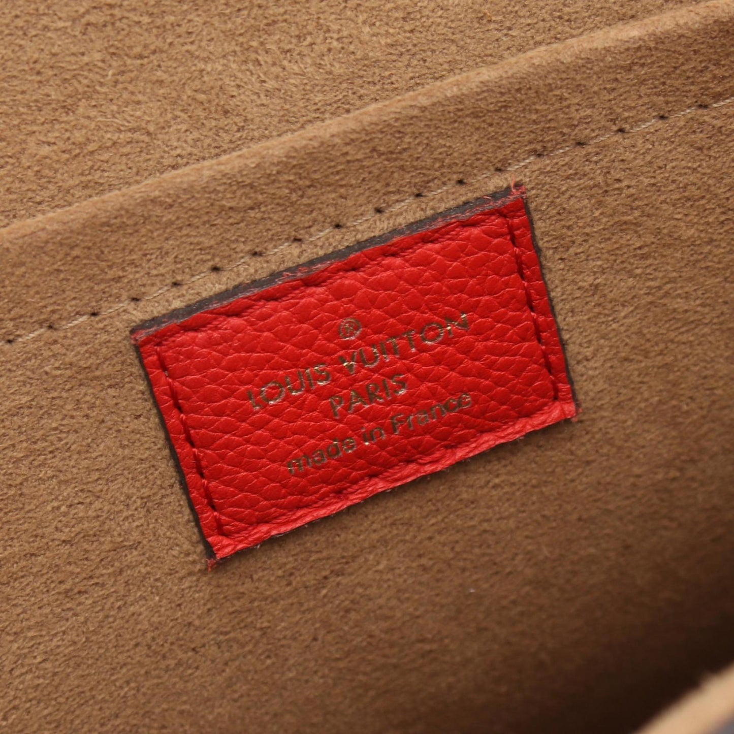 Louis Vuitton Marignan, Brown, Canvas, handbag
