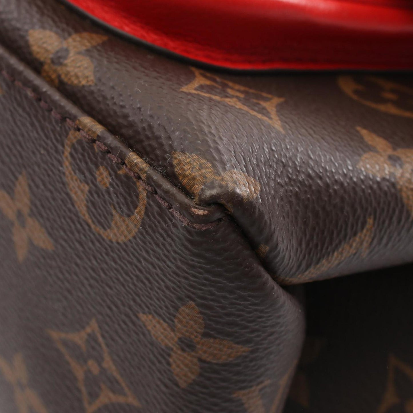 Louis Vuitton Marignan, Brown, Canvas, handbag