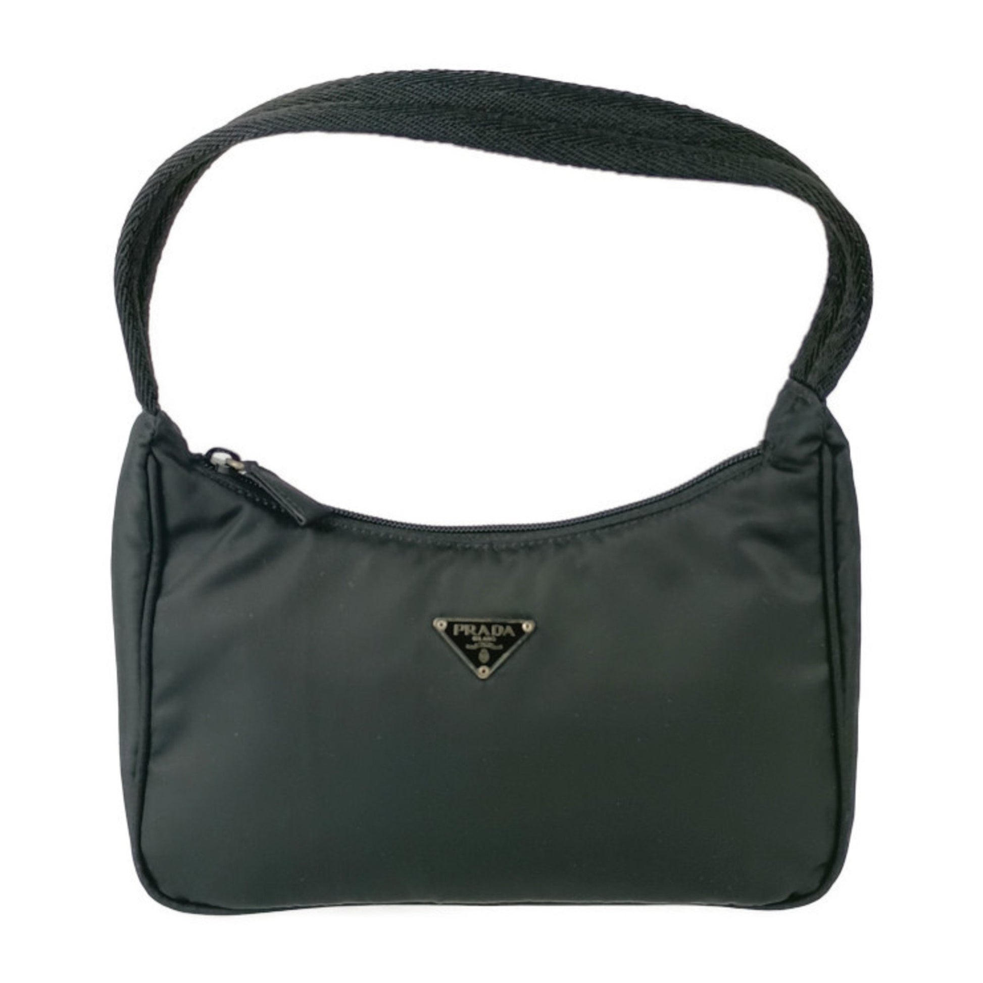 Prada Re-edition, Black, NYLON, shoulder