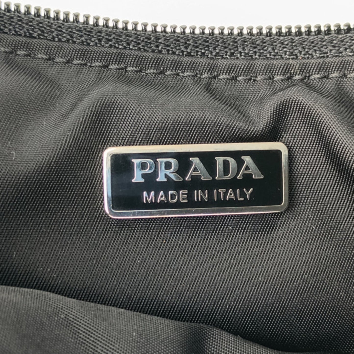 Prada Re-edition, Black, NYLON, shoulder
