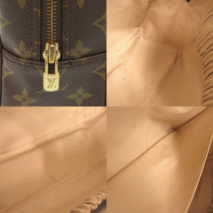Louis Vuitton Trousse Toilette 28, Brown, Canvas, clutch