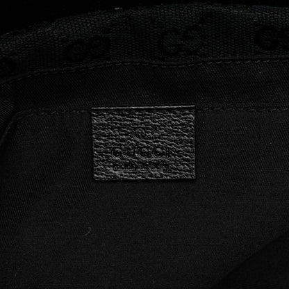 Gucci Ophidia, Black, Canvas, shoulder