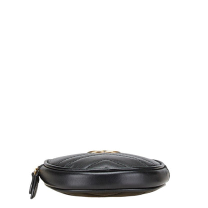 Gucci Marmont, Black, Leather, wallet