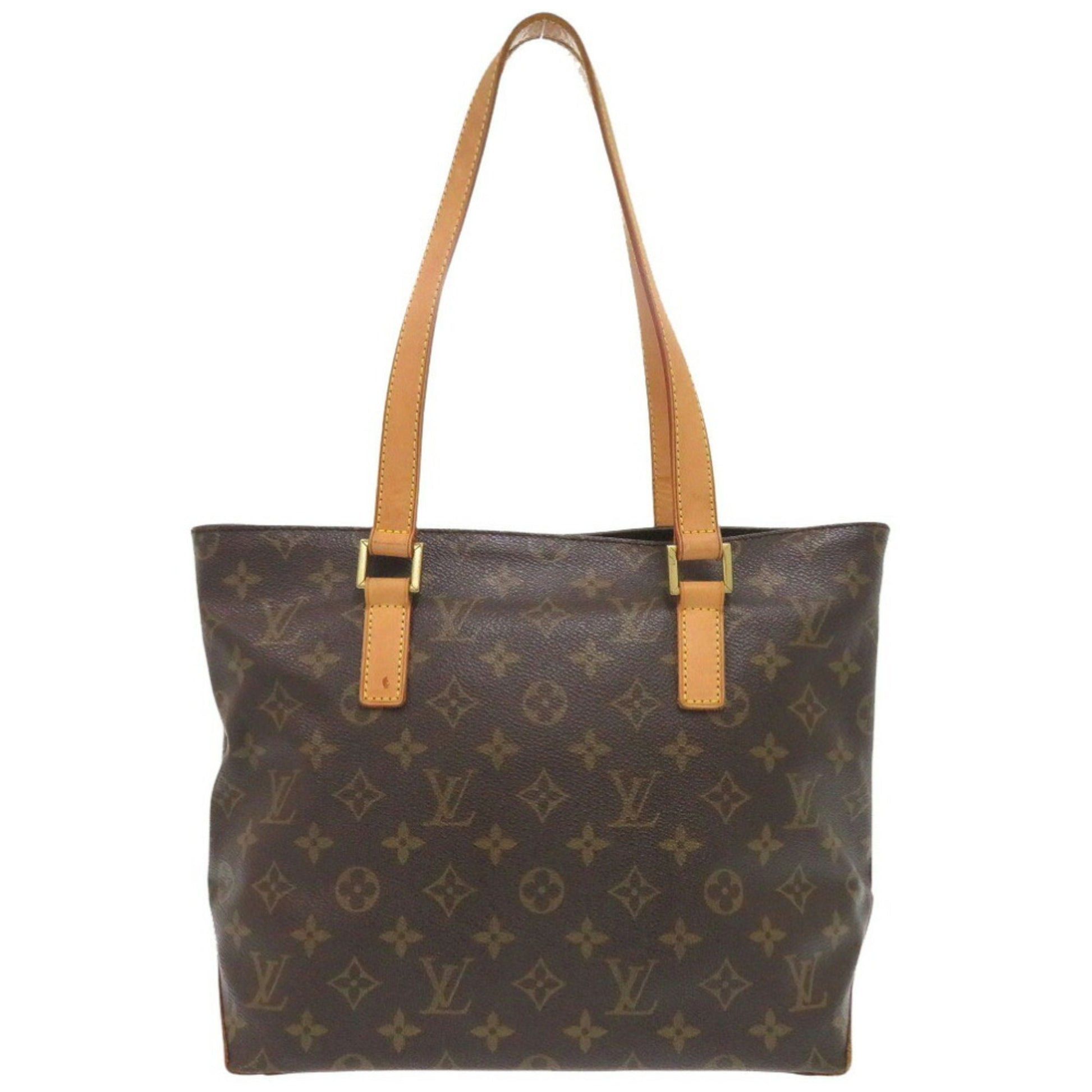 Louis Vuitton Cabas Piano, Brown, Canvas, tote