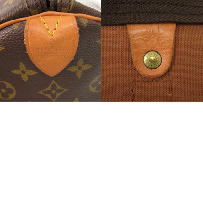 Louis Vuitton Keepall 55, Brown, Canvas, travel