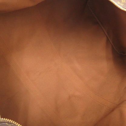 Louis Vuitton Keepall 55, Brown, Canvas, travel