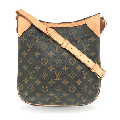 Louis Vuitton Odeon, Brown, Canvas, shoulder
