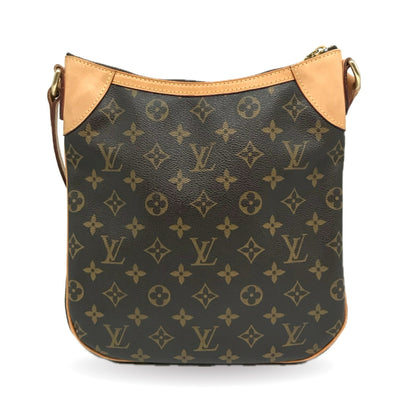 Louis Vuitton Odeon, Brown, Canvas, shoulder