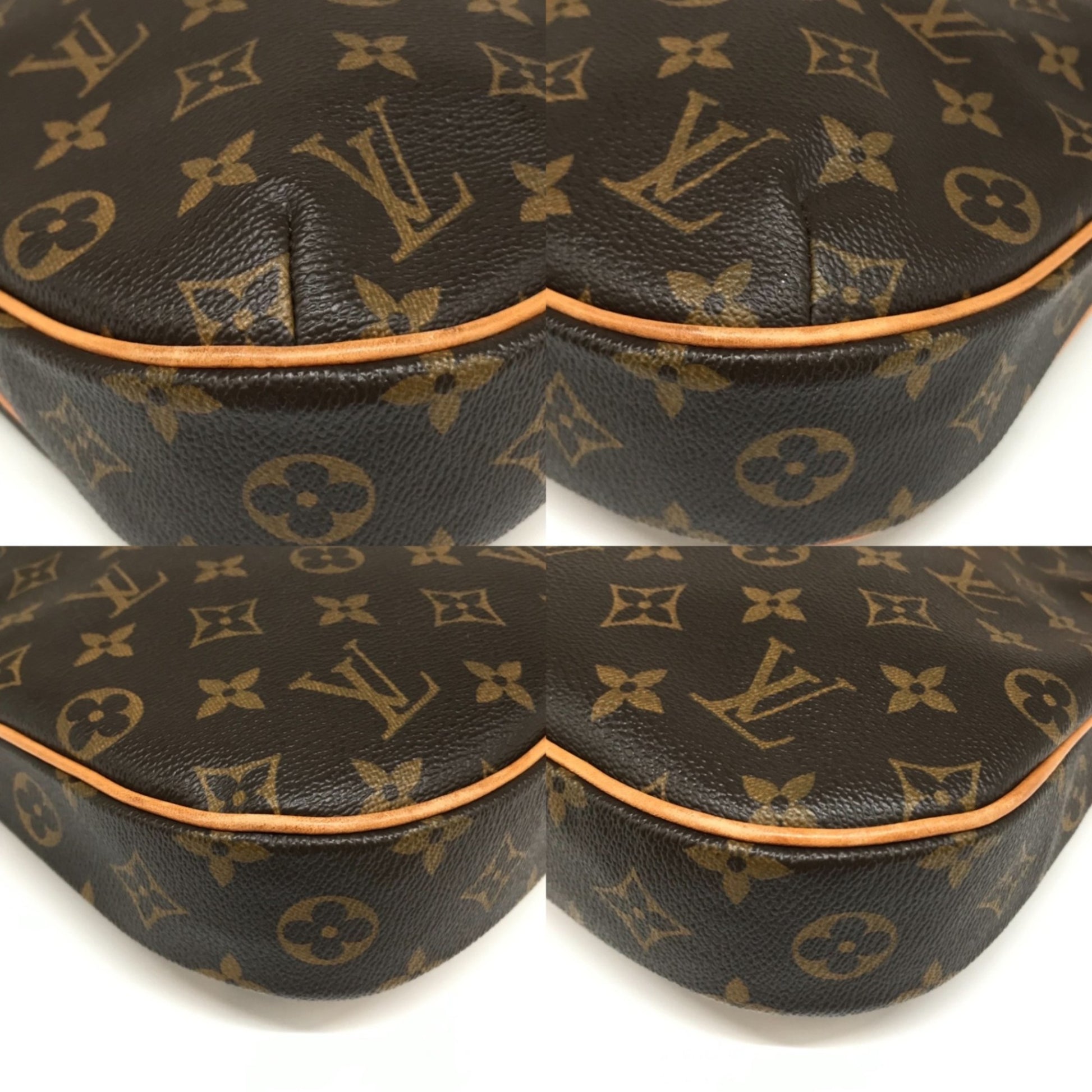 Louis Vuitton Odeon, Brown, Canvas, shoulder