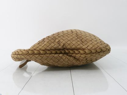 Bottega Veneta Intrecciato, Beige, Leather, handbag