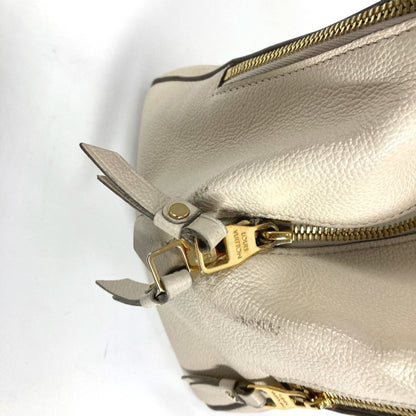 Louis Vuitton Marais, White, Leather, handbag