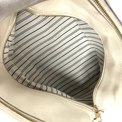 Louis Vuitton Marais, White, Leather, handbag