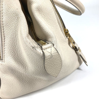 Louis Vuitton Marais, White, Leather, handbag