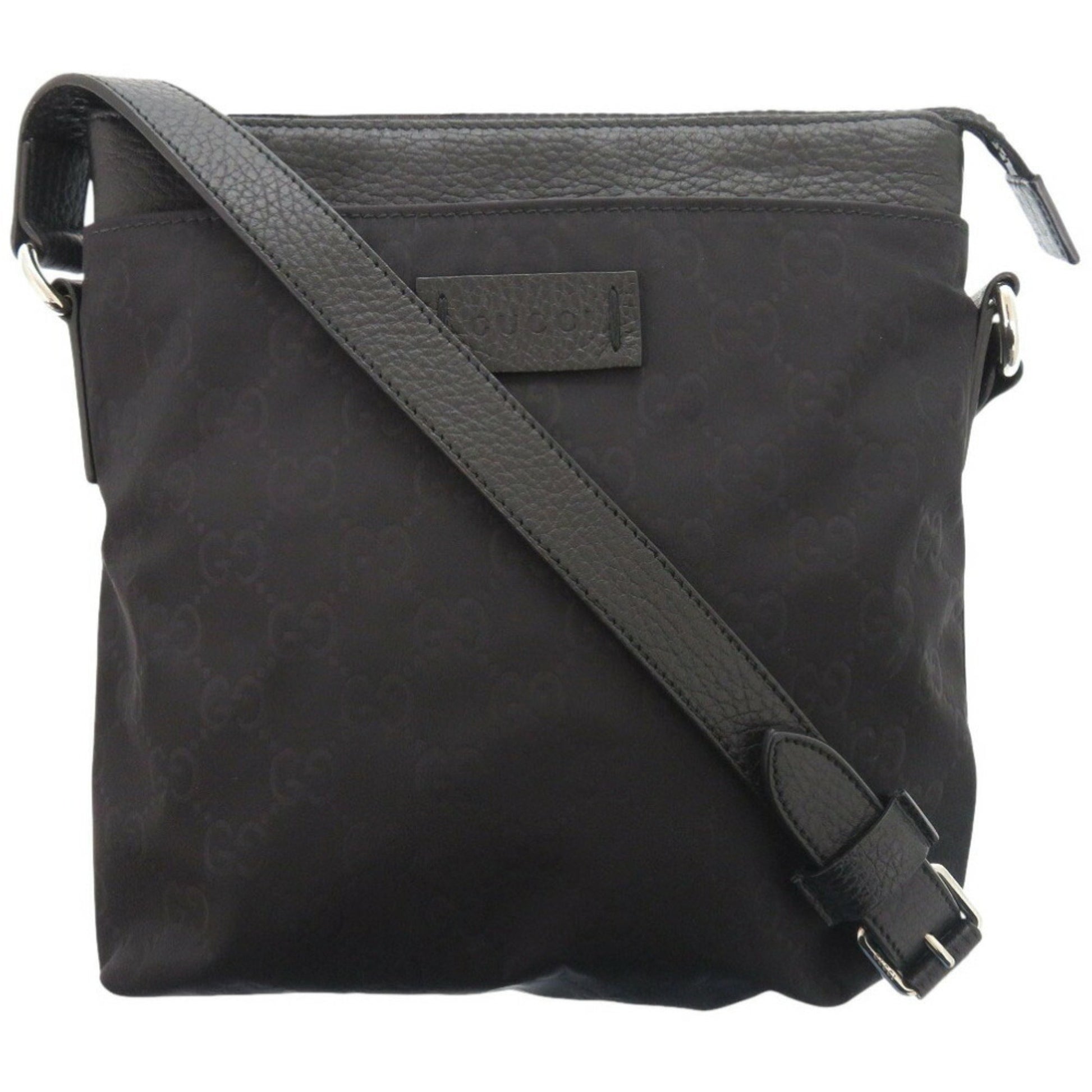 Gucci, Black, NYLON, shoulder