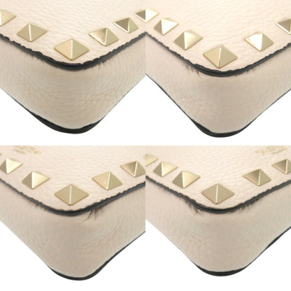 Valentino Garavani Rockstud, White, Leather, shoulder