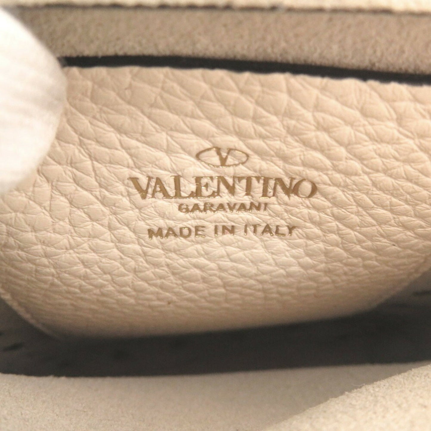 Valentino Garavani Rockstud, White, Leather, shoulder