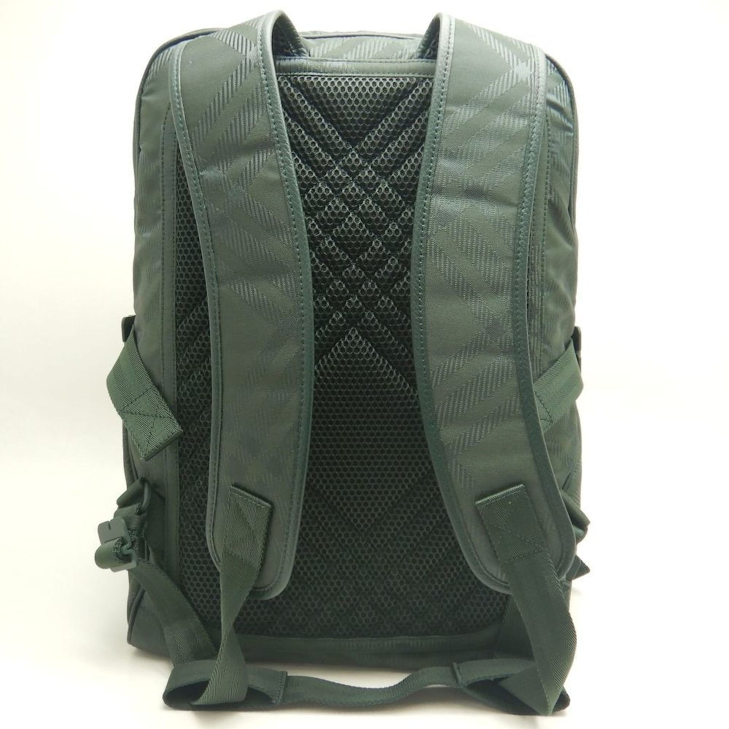 Burberry, Green, NYLON, backpack