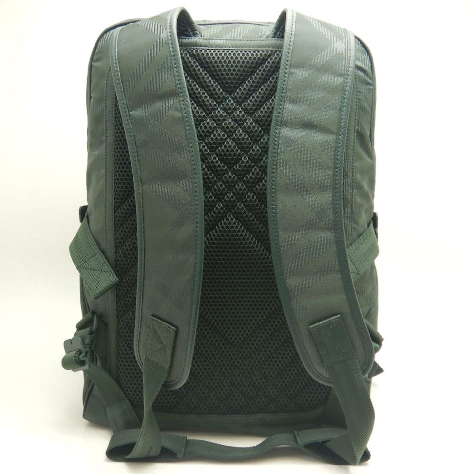 Burberry, Green, NYLON, backpack