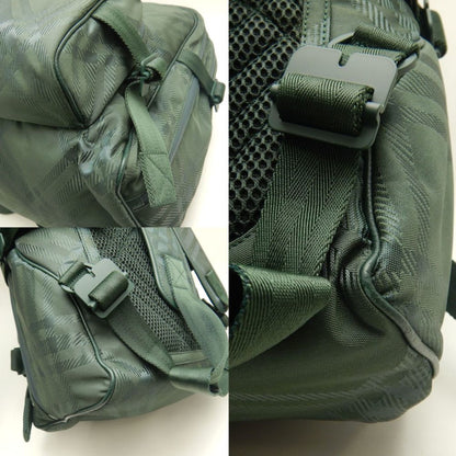 Burberry, Green, NYLON, backpack