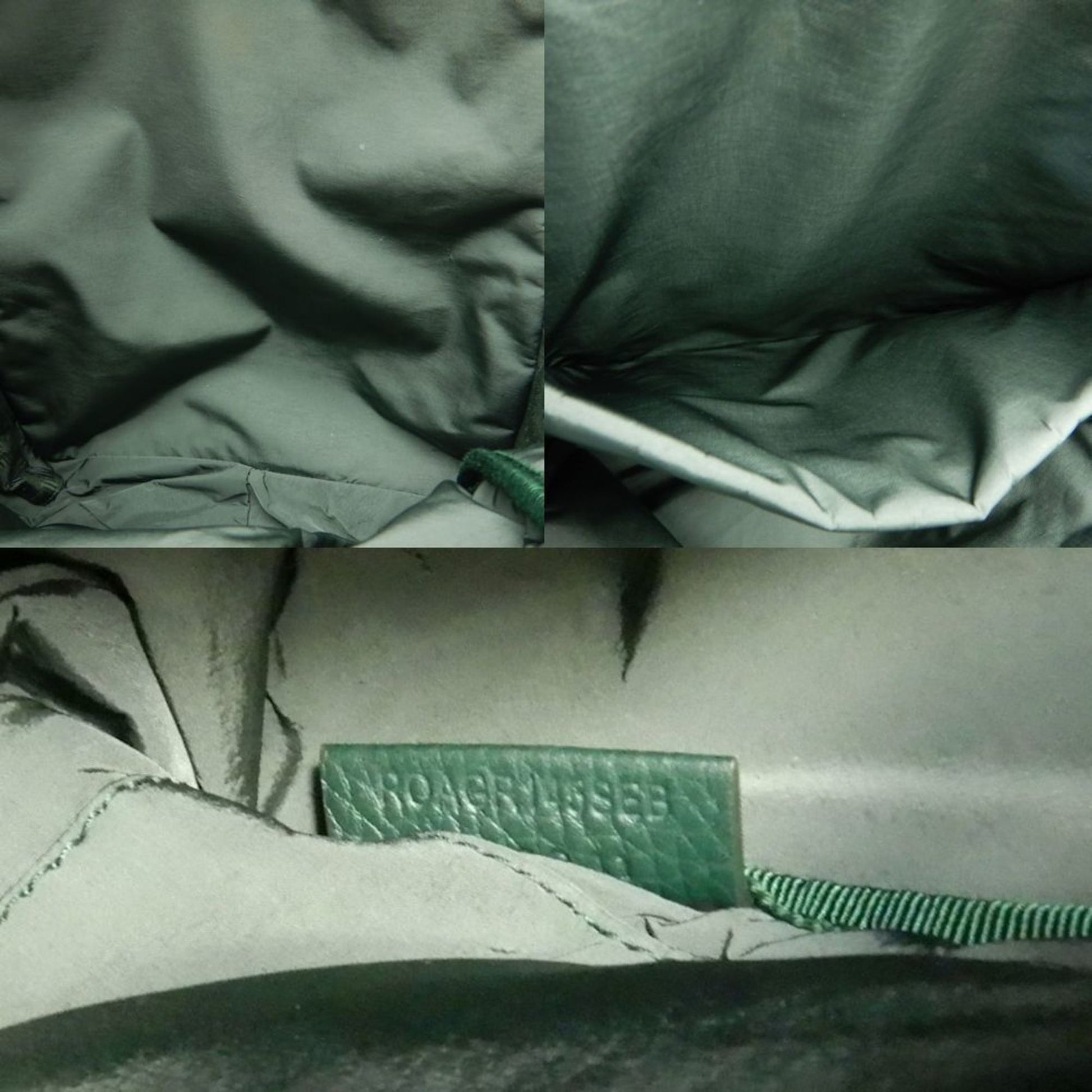 Burberry, Green, NYLON, backpack